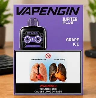 Vapengin Jupiter Plus Grape Ice Pod, 13000 Puffs — Vapengin 13,000 puffs