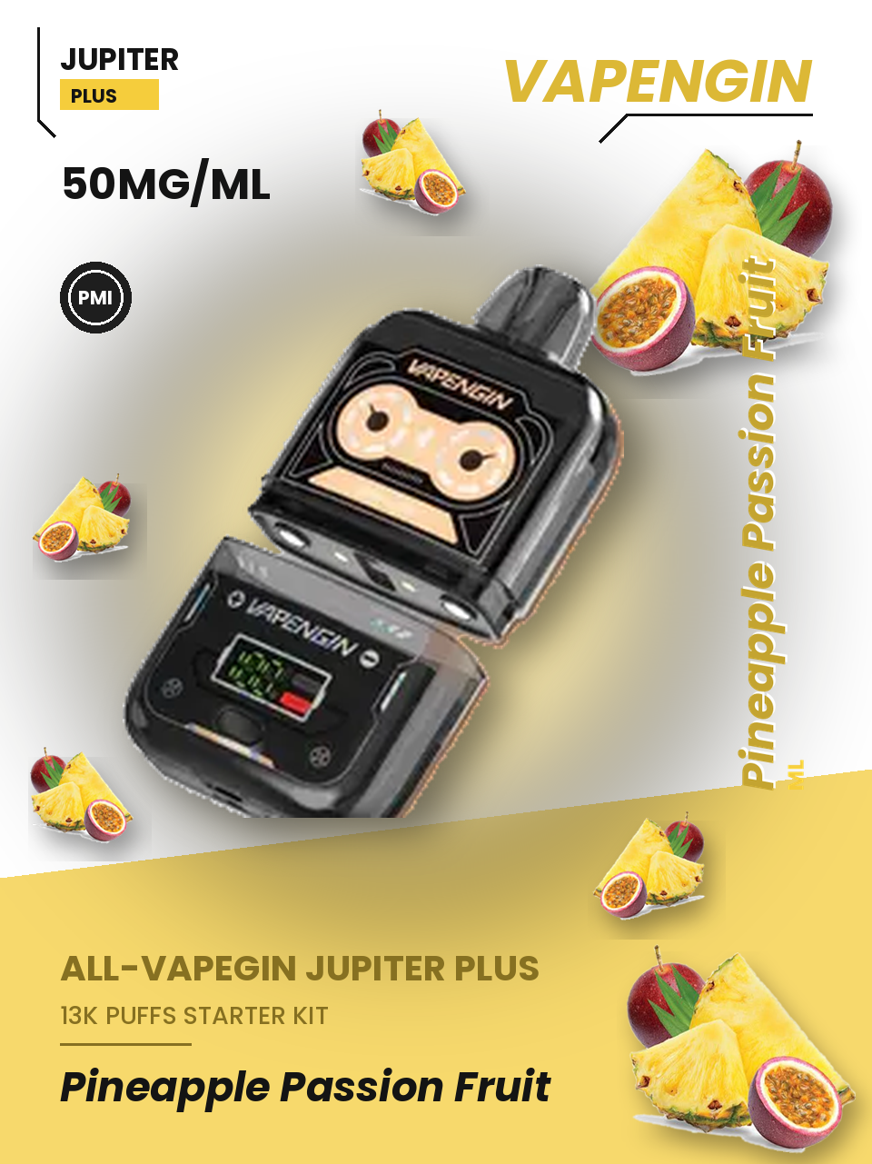 VAPENGIN JUPITER PLUS Pineapple Passion Fruit — Vapengin Starter kit