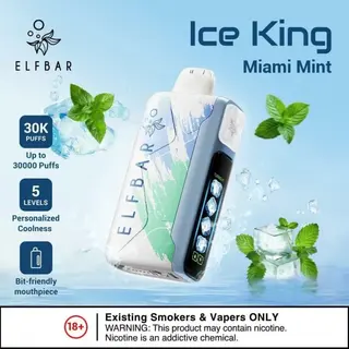 ELFBAR Ice King Miami Mint — ELFBAR 30,000 puffs