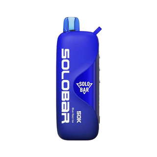 SOLO BAR Blue Razz Ice 50K — Solo Bar 50,000 puffs