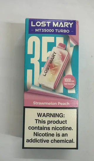 LOSTMARY MT Strawmelon Peach 35K Puffs — Lost Mary 35,000 puffs
