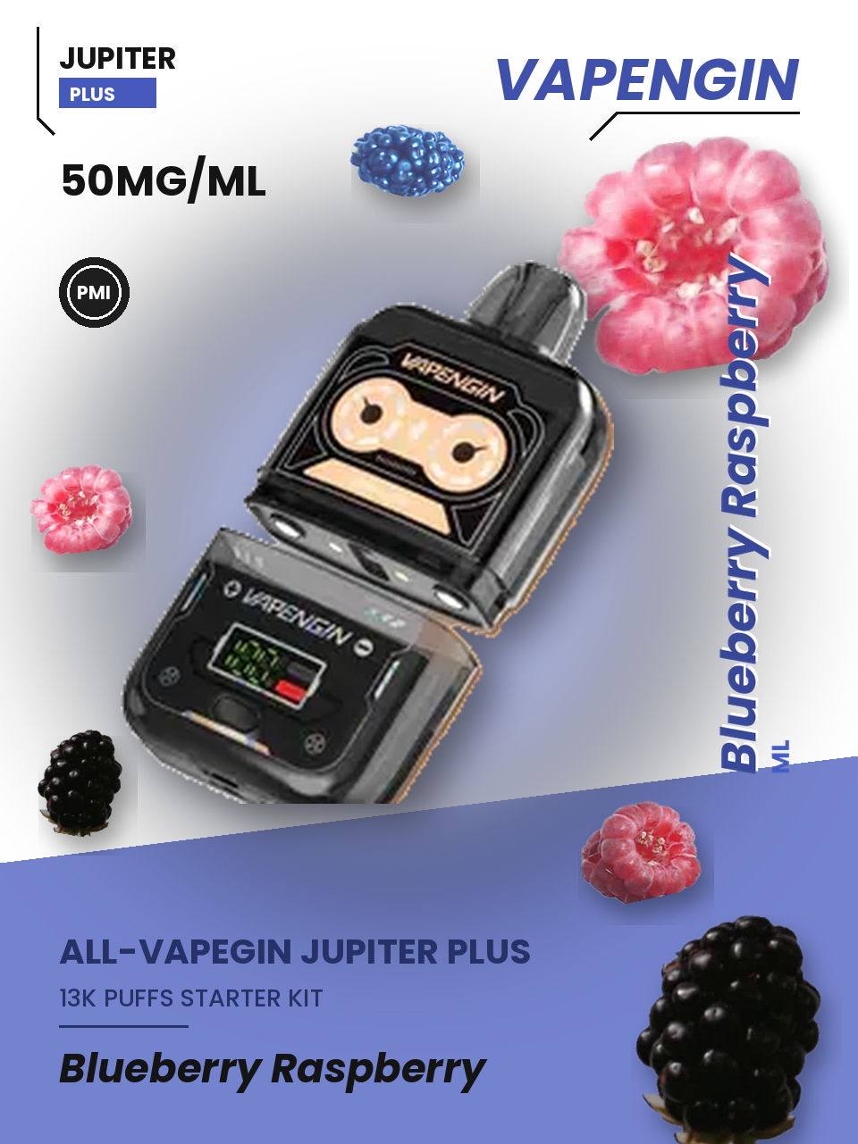 VAPENGIN JUPITER PLUS Blueberry Raspberry — Vapengin Starter kit