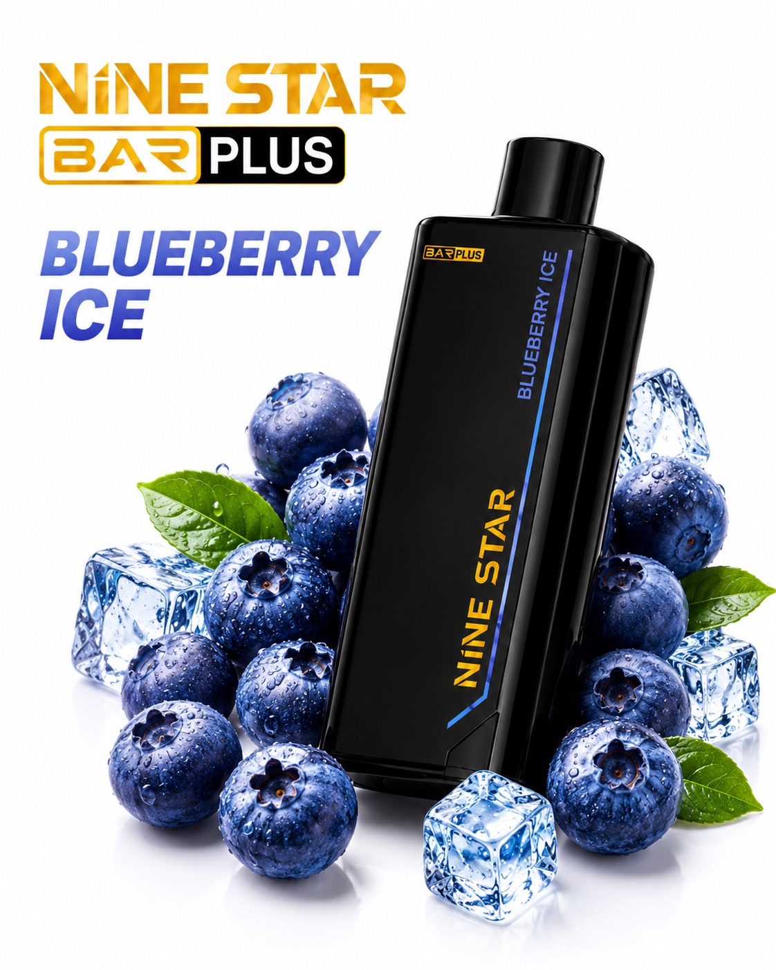 Nine Star Bar Plus Blueberry Ice Pod — Nine Star Replacement pod