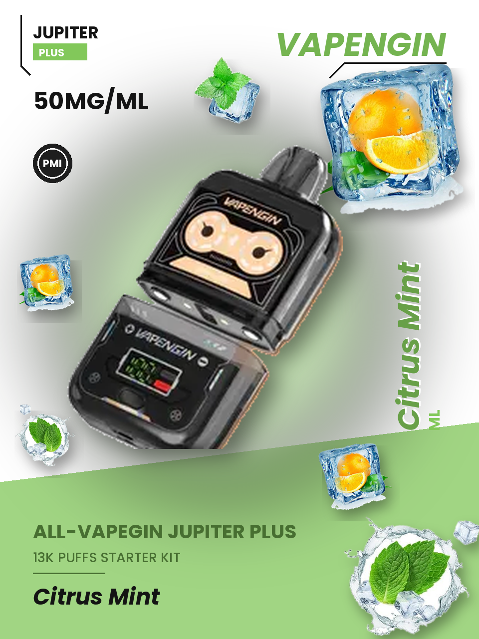 VAPENGIN JUPITER PLUS Citrus Mint — Vapengin Starter kit