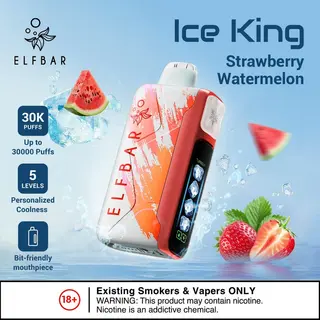 ELFBAR Ice King Strawberry Watermelon Vape — ELFBAR 30,000 puffs