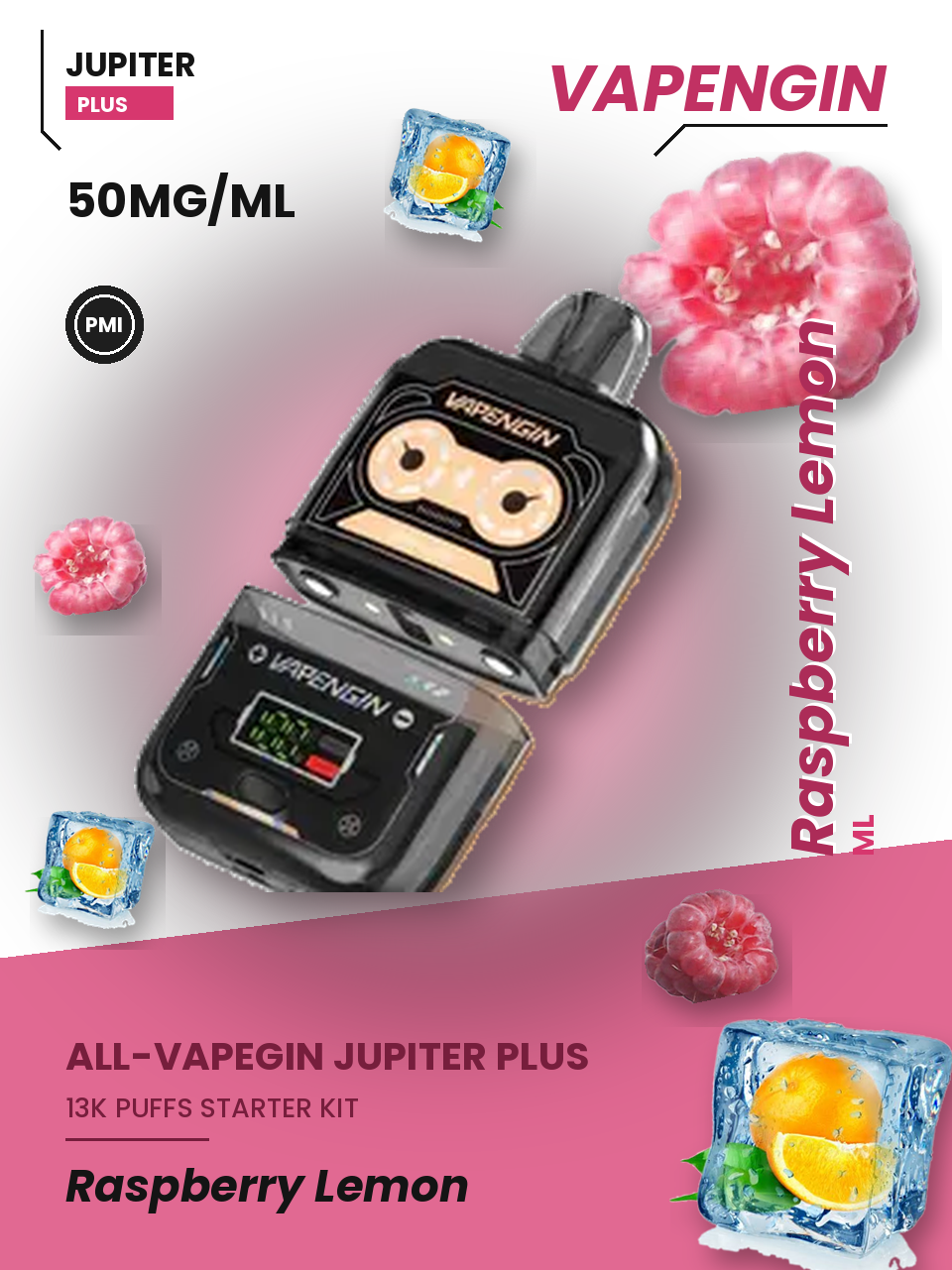 VAPENGIN JUPITER PLUS Raspberry Lemon — Vapengin Starter kit