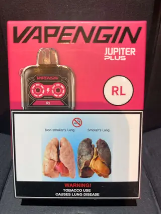 Vapengin Jupiter Plus 13k Raspberry Lemon Pod — Vapengin 13,000 puffs