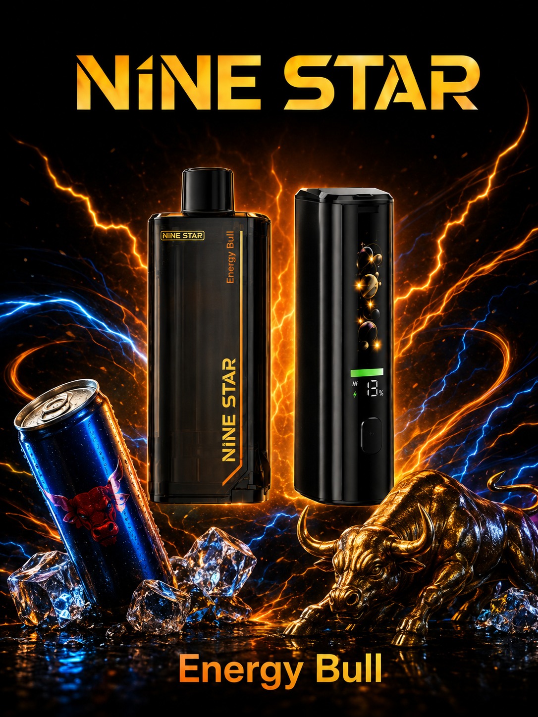 Nine Star Bar Plus Energy Bull — Nine Star Starter kit