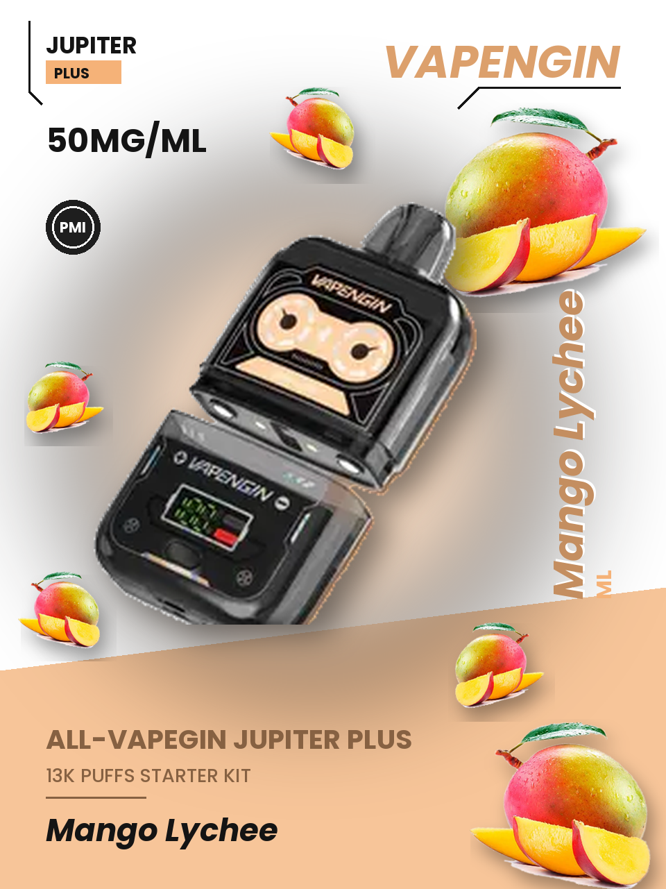 VAPENGIN JUPITER PLUS Mango Lychee — Vapengin Starter kit