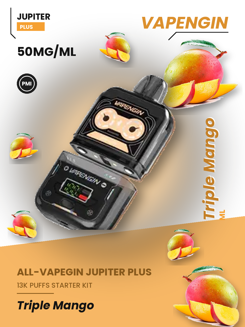 VAPENGIN JUPITER PLUS Triple Mango — Vapengin Starter kit