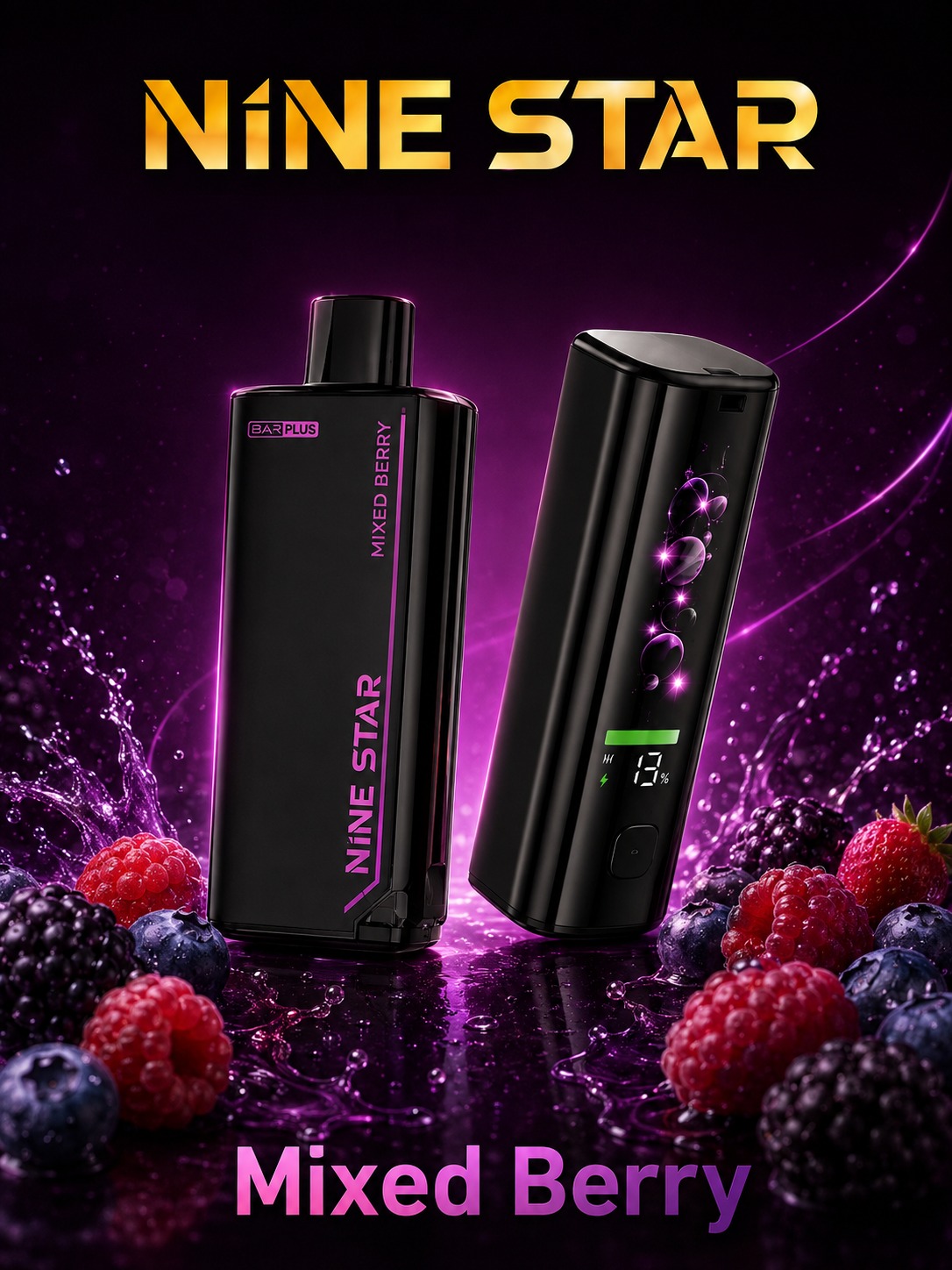 Nine Star Bar Plus Mixed Berries — Nine Star Starter kit