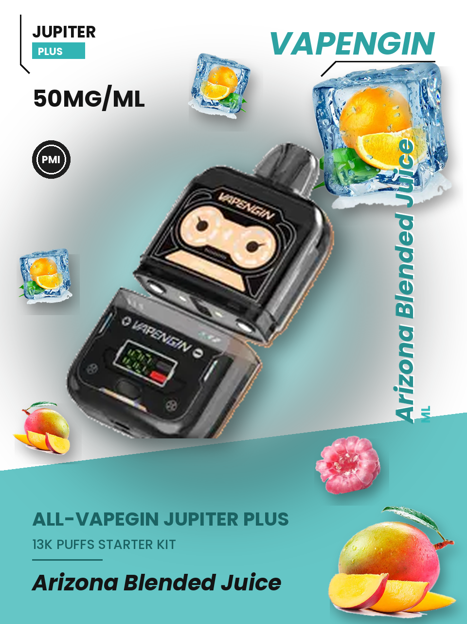 VAPENGIN JUPITER PLUS Arizona Blended Juice — Vapengin Starter kit