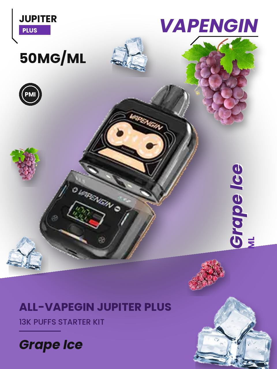 VAPENGIN JUPITER PLUS Grape Ice — Vapengin Starter kit
