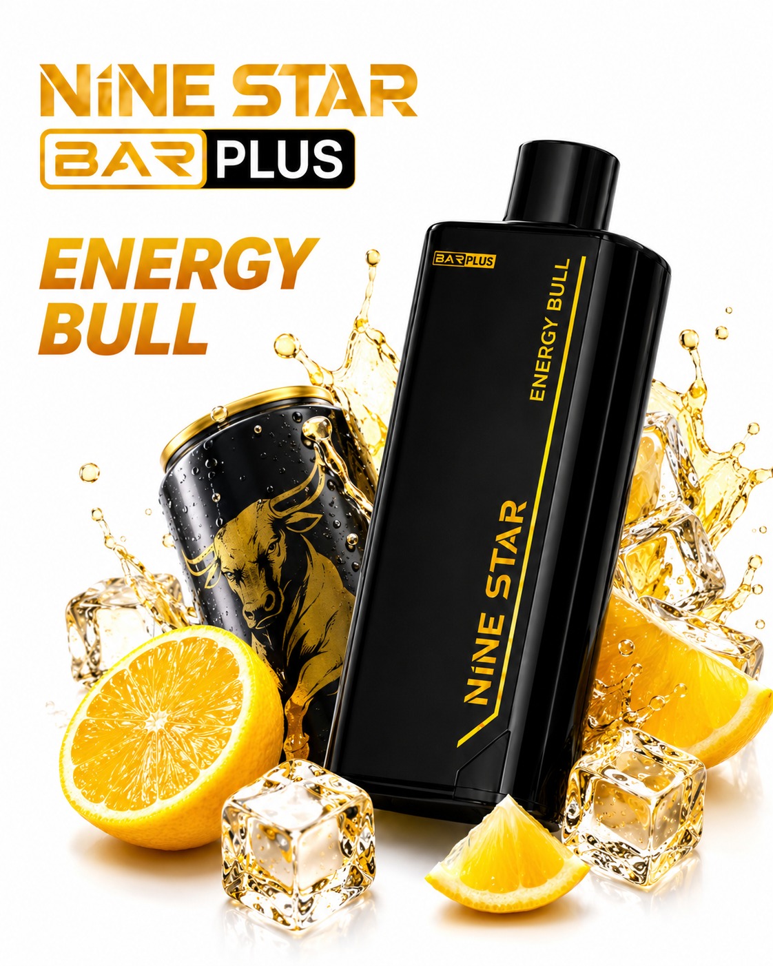 Nine Star Bar Plus Energy Bull Pod — Nine Star Replacement pod