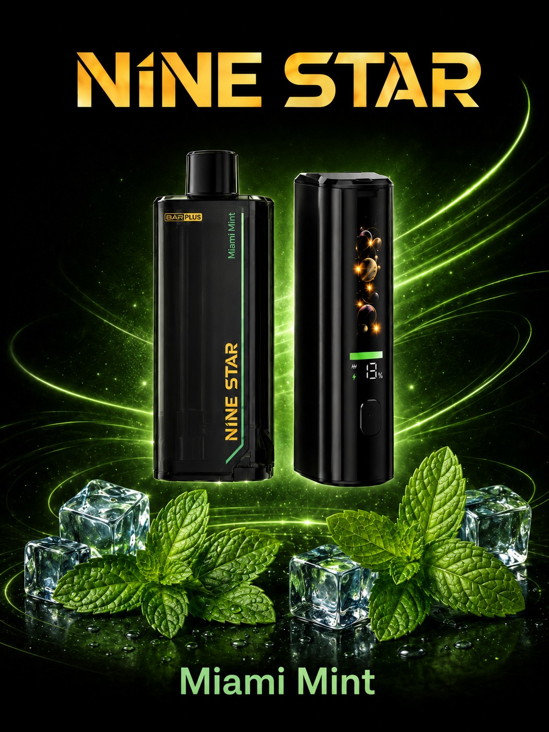 Nine Star Bar Plus Maimi Mint — Nine Star Starter kit