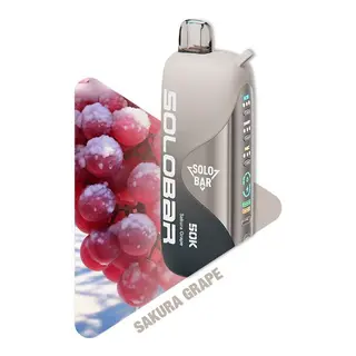 Solo Bar Sakura Grape Vape, 50k Puffs — Solo Bar 50,000 puffs