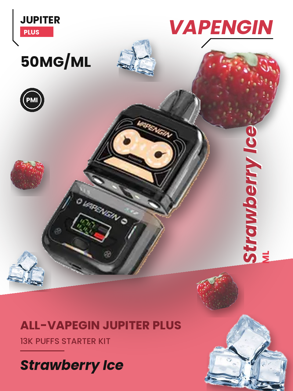 VAPENGIN JUPITER PLUS Strawberry Ice — Vapengin Starter kit